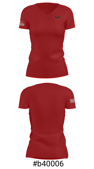 Women's Short Sleeve Vneck Shirt, Johnson County Central High School Cheer, Cheer, Teamtime, Team time, sublimation, custom sports apparel, team uniforms, spirit wear, spiritwear, sports uniforms, custom shirts, team store, custom team store, fundraiser sports, apparel fundraiser