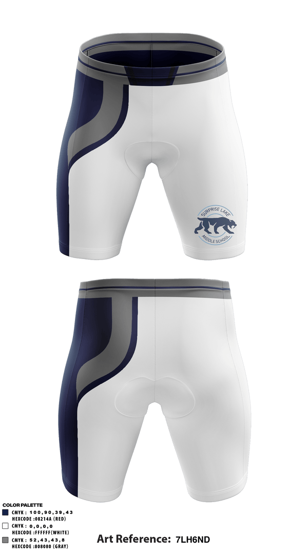 Men's Compression Shorts, Surprise Lake Middle School Wrestling, Wrestling, Teamtime, Team time, sublimation, custom sports apparel, team uniforms, spirit wear, spiritwear, sports uniforms, custom shirts, team store, custom team store, fundraiser sports, apparel fundraiser