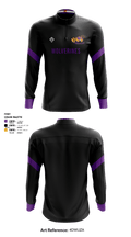 Bayfield High School Wolverine Wrestling 12563636 Quarter Zip Jacket - 2