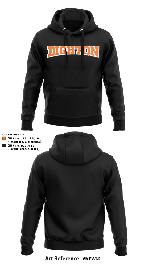 Hoodie, Dighton High School, Spirit Store, Teamtime, Team time, sublimation, custom sports apparel, team uniforms, spirit wear, spiritwear, sports uniforms, custom shirts, team store, custom team store, fundraiser sports, apparel fundraiser