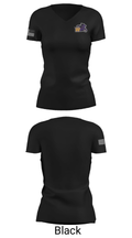 Wenatchee High School Golf 50690358 Women's Short Sleeve V-neck Shirt - 14