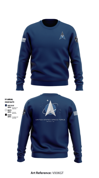 Space Delta 6 88336787 Crew Neck Sweatshirt - 2