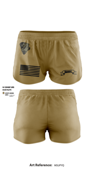 Ranger Panties, , Army, Teamtime, Team time, sublimation, custom sports apparel, team uniforms, spirit wear, spiritwear, sports uniforms, custom shirts, team store, custom team store, fundraiser sports, apparel fundraiser