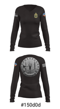 Paralegal Specialist Training Center 35051511 Women's Long Sleeve V-neck Shirt - 37