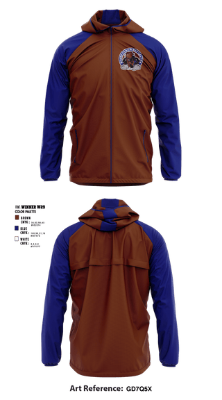 Windbreaker, Miami-Yoder School, Spirit Store, Teamtime, Team time, sublimation, custom sports apparel, team uniforms, spirit wear, spiritwear, sports uniforms, custom shirts, team store, custom team store, fundraiser sports, apparel fundraiser
