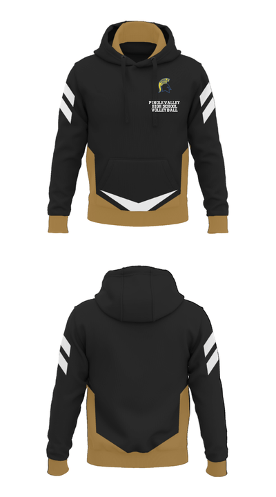 Pinole Valley High School Volleyball 78592291 Hoodie - 3