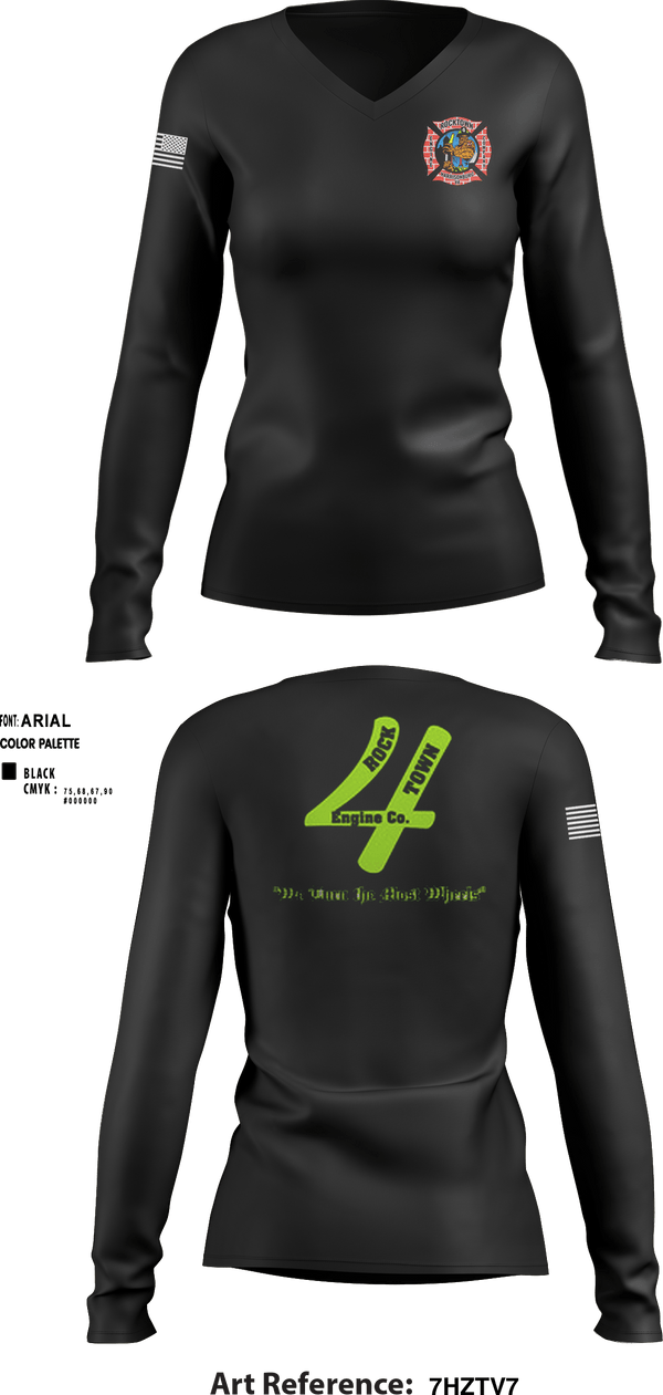 Women's Long Sleeve Vneck Shirt, , Fire Department, Teamtime, Team time, sublimation, custom sports apparel, team uniforms, spirit wear, spiritwear, sports uniforms, custom shirts, team store, custom team store, fundraiser sports, apparel fundraiser