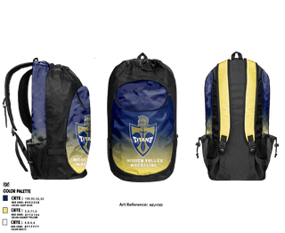 Gear Bag, Hidden Valley Wrestling, Wrestling, Teamtime, Team time, sublimation, custom sports apparel, team uniforms, spirit wear, spiritwear, sports uniforms, custom shirts, team store, custom team store, fundraiser sports, apparel fundraiser