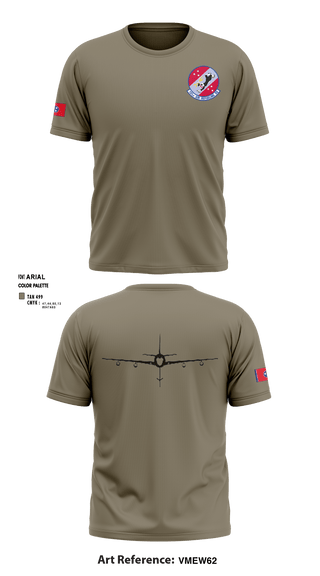 Short Sleeve Performance Shirt, 151st Air Refueling Squadron, Air Force, Teamtime, Team time, sublimation, custom sports apparel, team uniforms, spirit wear, spiritwear, sports uniforms, custom shirts, team store, custom team store, fundraiser sports, apparel fundraiser