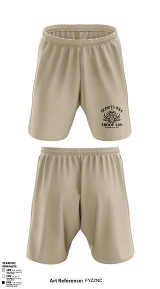 Athletic Shorts With Pockets, Troop 469, , Teamtime, Team time, sublimation, custom sports apparel, team uniforms, spirit wear, spiritwear, sports uniforms, custom shirts, team store, custom team store, fundraiser sports, apparel fundraiser