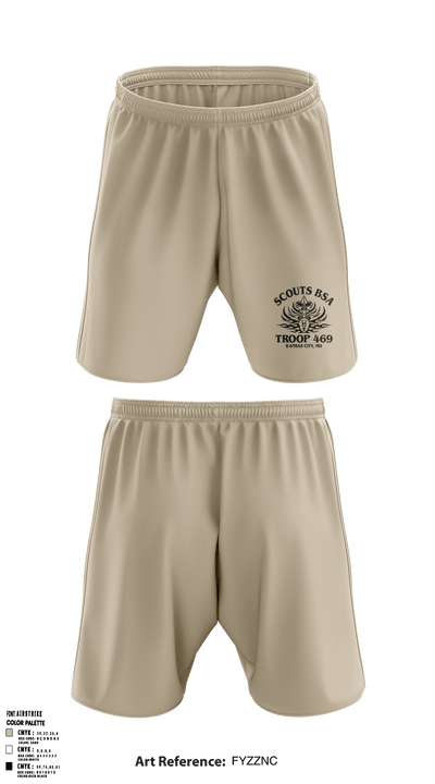 Troop 469 41351414 Athletic Shorts With Pockets - 2
