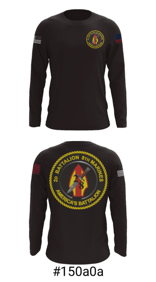 Long Sleeve Performance Shirt, , Marines, Teamtime, Team time, sublimation, custom sports apparel, team uniforms, spirit wear, spiritwear, sports uniforms, custom shirts, team store, custom team store, fundraiser sports, apparel fundraiser