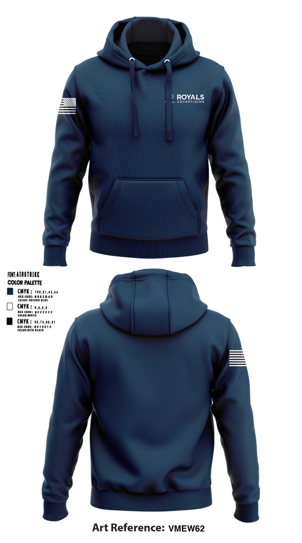 Hoodie, Royals Advertising, , Teamtime, Team time, sublimation, custom sports apparel, team uniforms, spirit wear, spiritwear, sports uniforms, custom shirts, team store, custom team store, fundraiser sports, apparel fundraiser