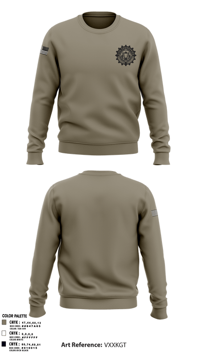 354 Civil Engineers 33441463 Crew Neck Sweatshirt - 1