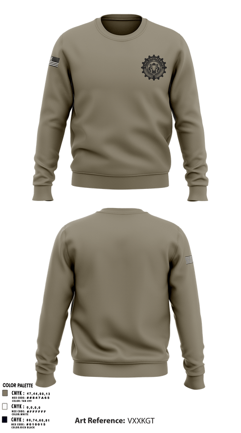 Crew Neck Sweatshirt, 354 Civil Engineers, Air Force, Teamtime, Team time, sublimation, custom sports apparel, team uniforms, spirit wear, spiritwear, sports uniforms, custom shirts, team store, custom team store, fundraiser sports, apparel fundraiser