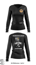 MSARNG OCS Class 66 93679555 Women's Long Sleeve V-neck Shirt - 49