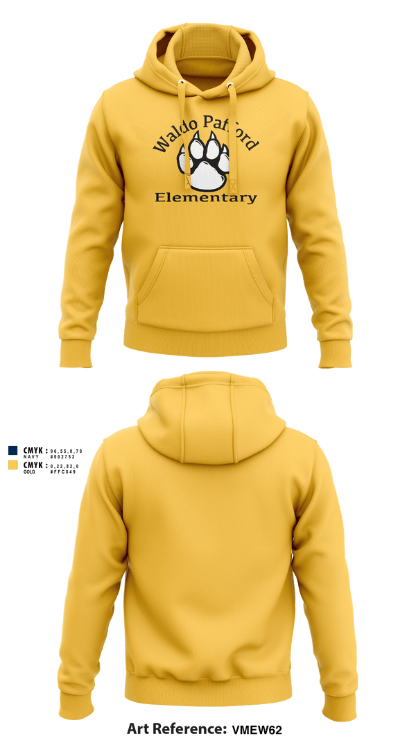 Hoodie, Waldo Pafford Elementary, Spirit Store, Teamtime, Team time, sublimation, custom sports apparel, team uniforms, spirit wear, spiritwear, sports uniforms, custom shirts, team store, custom team store, fundraiser sports, apparel fundraiser