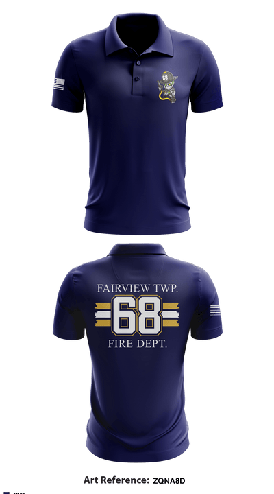 FAIRVIEW Twp 13429513 Short Sleeve Performance Polo - 1