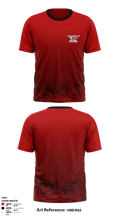 Brazoria County Wrestling 63936891 Short Sleeve Rash Guard Shirt - 1