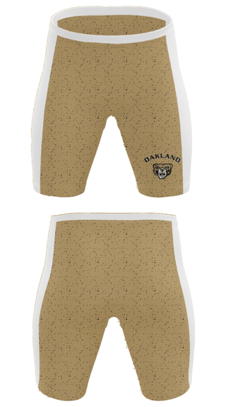 Men's Compression Shorts, Oakland University Golf, Golf, Teamtime, Team time, sublimation, custom sports apparel, team uniforms, spirit wear, spiritwear, sports uniforms, custom shirts, team store, custom team store, fundraiser sports, apparel fundraiser