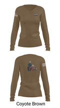 Baker Team Bounty Hunters 96726198 Women's Long Sleeve V-neck Shirt - 38