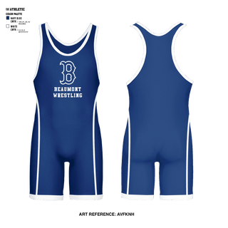 Wrestling Singlet, Beaumont High School Wrestling, Wrestling, Teamtime, Team time, sublimation, custom sports apparel, team uniforms, spirit wear, spiritwear, sports uniforms, custom shirts, team store, custom team store, fundraiser sports, apparel fundraiser
