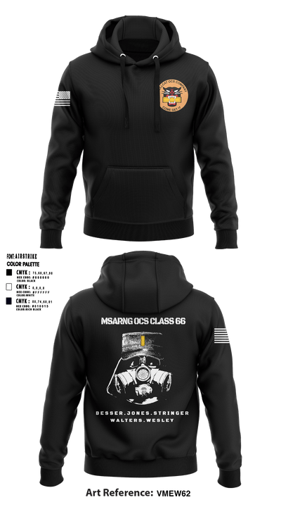 MSARNG OCS Class 66 93679555 Hoodie - 54