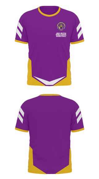 Short Sleeve Performance Polo, John Griffin Middle School Basketball, Men's Basketball, Teamtime, Team time, sublimation, custom sports apparel, team uniforms, spirit wear, spiritwear, sports uniforms, custom shirts, team store, custom team store, fundraiser sports, apparel fundraiser
