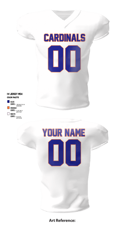 Football Jersey, Cardinals Football, Football, Teamtime, Team time, sublimation, custom sports apparel, team uniforms, spirit wear, spiritwear, sports uniforms, custom shirts, team store, custom team store, fundraiser sports, apparel fundraiser