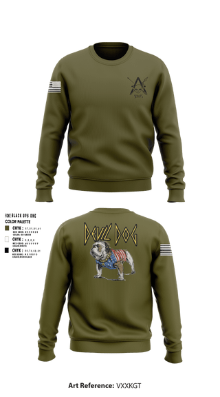 Crew Neck Sweatshirt, Light armored reconnaissance, Marines, Teamtime, Team time, sublimation, custom sports apparel, team uniforms, spirit wear, spiritwear, sports uniforms, custom shirts, team store, custom team store, fundraiser sports, apparel fundraiser