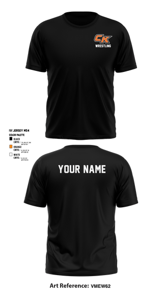 Short Sleeve Performance Shirt, CK Wrestling, Wrestling, Teamtime, Team time, sublimation, custom sports apparel, team uniforms, spirit wear, spiritwear, sports uniforms, custom shirts, team store, custom team store, fundraiser sports, apparel fundraiser