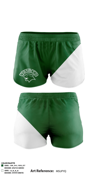 Track Shorts, Westland High School, Spirit Store, Teamtime, Team time, sublimation, custom sports apparel, team uniforms, spirit wear, spiritwear, sports uniforms, custom shirts, team store, custom team store, fundraiser sports, apparel fundraiser