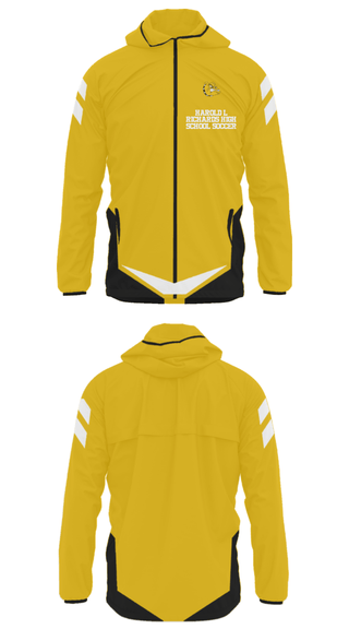 Windbreaker, Harold L Richards High School Soccer, Men's Soccer, Teamtime, Team time, sublimation, custom sports apparel, team uniforms, spirit wear, spiritwear, sports uniforms, custom shirts, team store, custom team store, fundraiser sports, apparel fundraiser