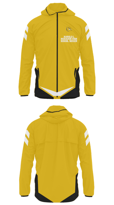 Harold L Richards High School Soccer 89597833 Windbreaker - 6