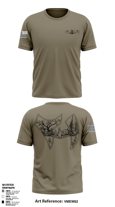 Submarine Squadron 21 907234 Short Sleeve Performance Shirt - 2