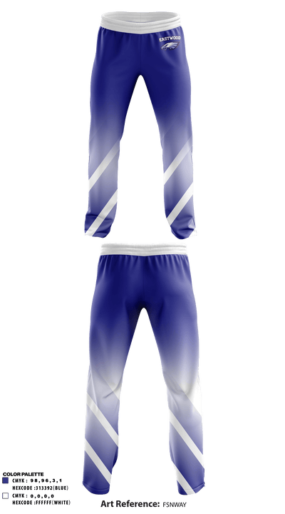 Eastwood High School Soccer 39662382 Sweatpants - 1