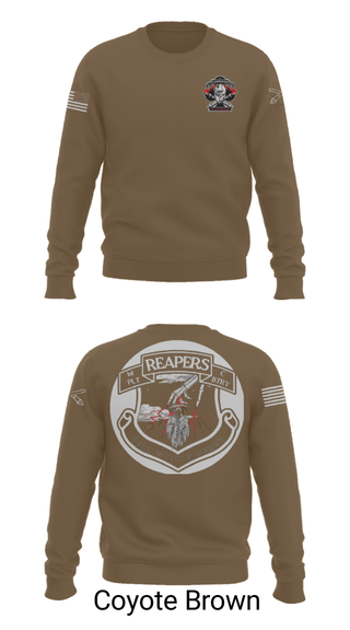 Crew Neck Sweatshirt, , Army, Teamtime, Team time, sublimation, custom sports apparel, team uniforms, spirit wear, spiritwear, sports uniforms, custom shirts, team store, custom team store, fundraiser sports, apparel fundraiser