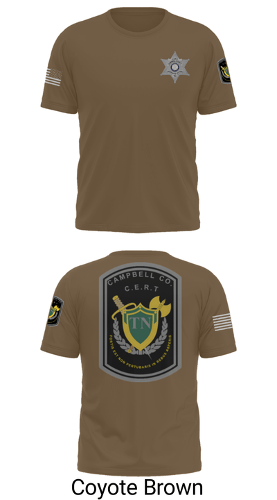 C.E.R.T. 35193736 Short Sleeve Performance Shirt - 32