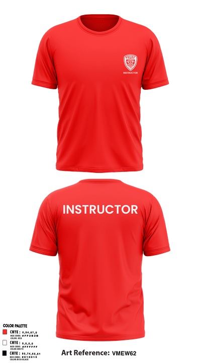 Richmond Police Instructors 34175667 Short Sleeve Performance Shirt - 10