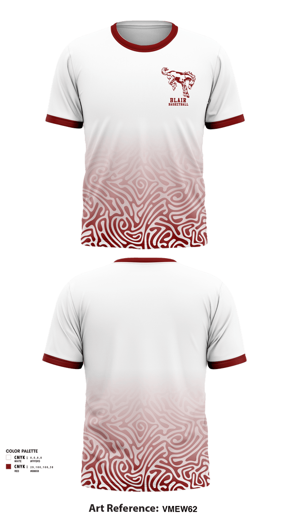 Short Sleeve Performance Shirt, Blair Public High School Basketball, Men's Basketball, Teamtime, Team time, sublimation, custom sports apparel, team uniforms, spirit wear, spiritwear, sports uniforms, custom shirts, team store, custom team store, fundraiser sports, apparel fundraiser