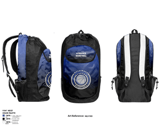 Gear Bag, Merrimack Valley Youth Basketball, Men's Basketball, Teamtime, Team time, sublimation, custom sports apparel, team uniforms, spirit wear, spiritwear, sports uniforms, custom shirts, team store, custom team store, fundraiser sports, apparel fundraiser