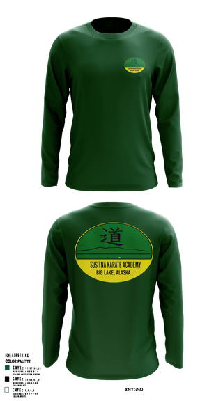 Long Sleeve Performance Shirt, Susitna Karate AcademySusitna Karate Academy, , Teamtime, Team time, sublimation, custom sports apparel, team uniforms, spirit wear, spiritwear, sports uniforms, custom shirts, team store, custom team store, fundraiser sports, apparel fundraiser