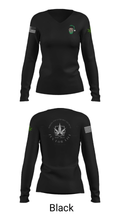 Old Saint Micks 80078963 Women's Long Sleeve V-neck Shirt - 13