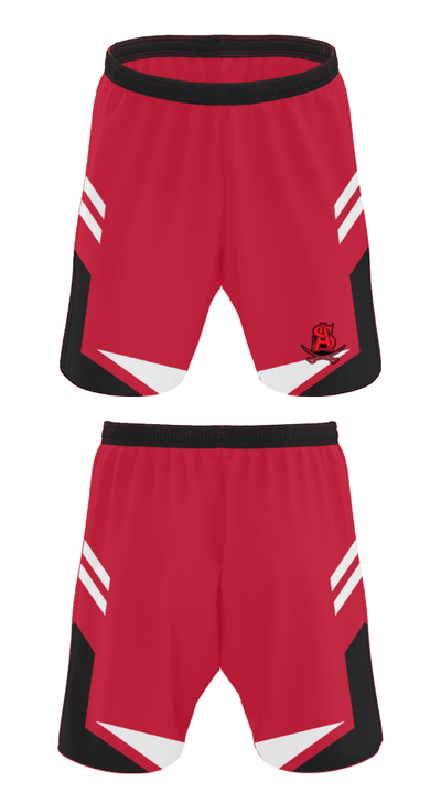 Archbishop Spalding High School Golf 79605879 Athletic Shorts With Pockets - 18