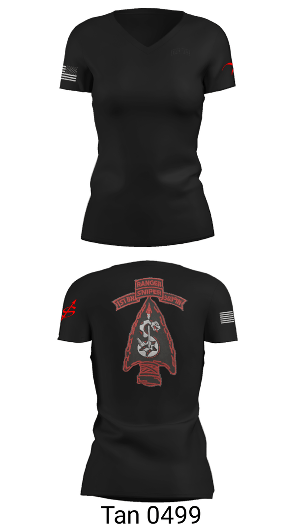 Women's Short Sleeve Vneck Shirt, , Army, Teamtime, Team time, sublimation, custom sports apparel, team uniforms, spirit wear, spiritwear, sports uniforms, custom shirts, team store, custom team store, fundraiser sports, apparel fundraiser