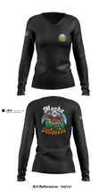 62nd Aerial Port Squadron 88034508 Women's Long Sleeve V-neck Shirt - 1