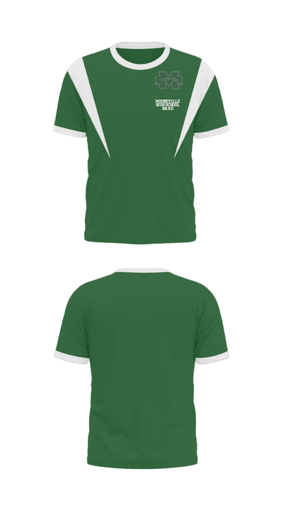 Mooreville High School Band 16318101 Short Sleeve Performance Shirt - 21