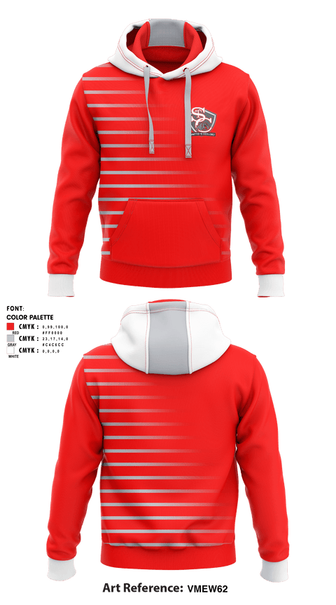 Hoodie, Saint Clair Junior High School, Spirit Store, Teamtime, Team time, sublimation, custom sports apparel, team uniforms, spirit wear, spiritwear, sports uniforms, custom shirts, team store, custom team store, fundraiser sports, apparel fundraiser