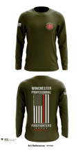 Winchester Fire Department 95741675 Long Sleeve Performance Shirt - 6