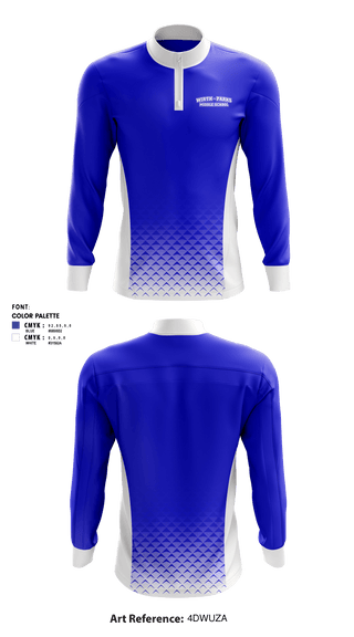 Quarter Zip Jacket, Wirth/Parks Middle School, Spirit Store, Teamtime, Team time, sublimation, custom sports apparel, team uniforms, spirit wear, spiritwear, sports uniforms, custom shirts, team store, custom team store, fundraiser sports, apparel fundraiser